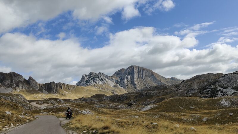 Berglandschaften in Albanien und Montenegro