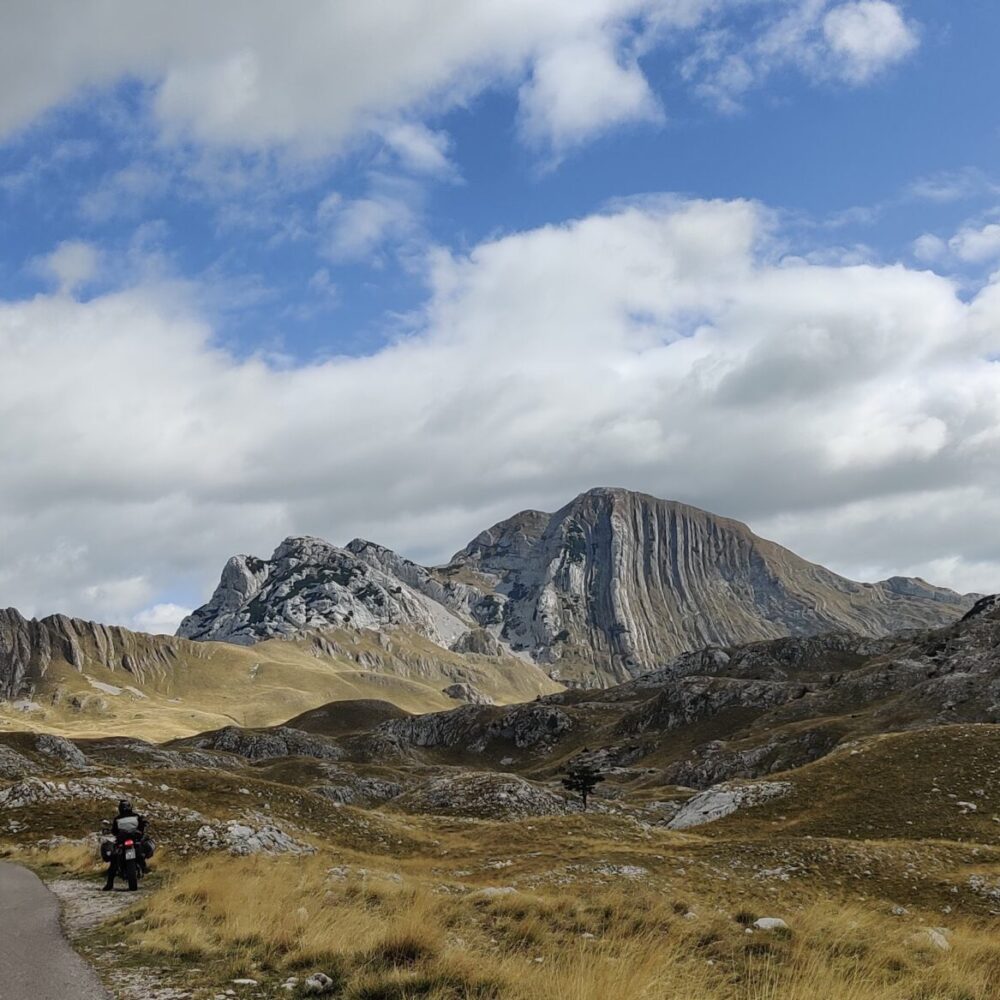 Berglandschaften in Albanien und Montenegro